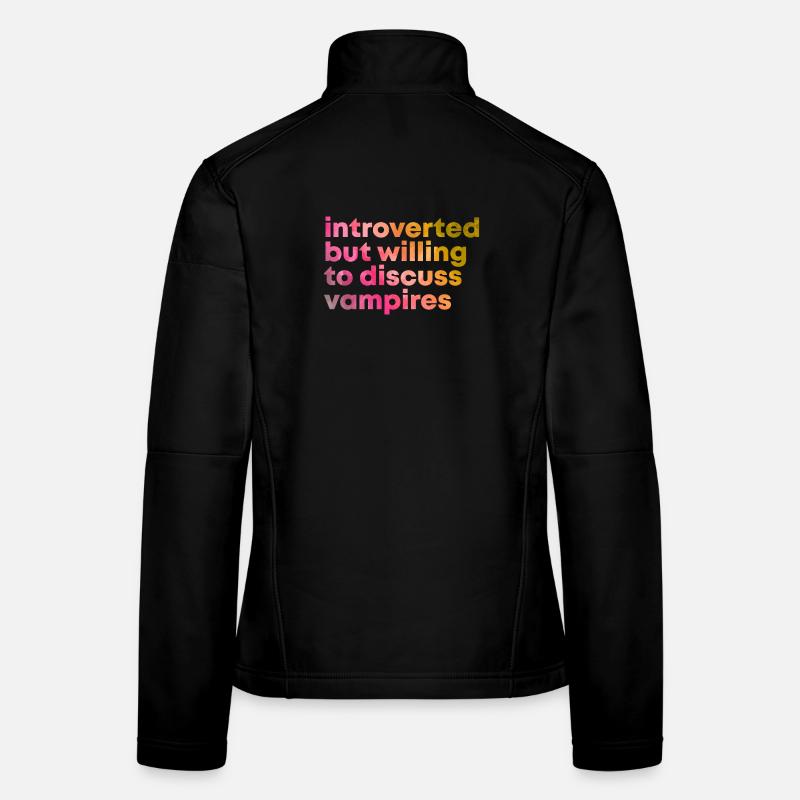 Vampir Frauen Softshelljacke
