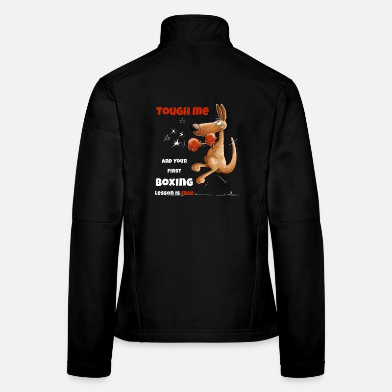 Tough Me Leçon de Boxe Boxer Kangourou Veste en tissu softshell Femme