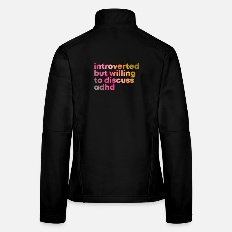 TDAH Veste en tissu softshell Femme