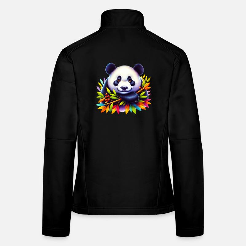 Panda Frauen Softshelljacke