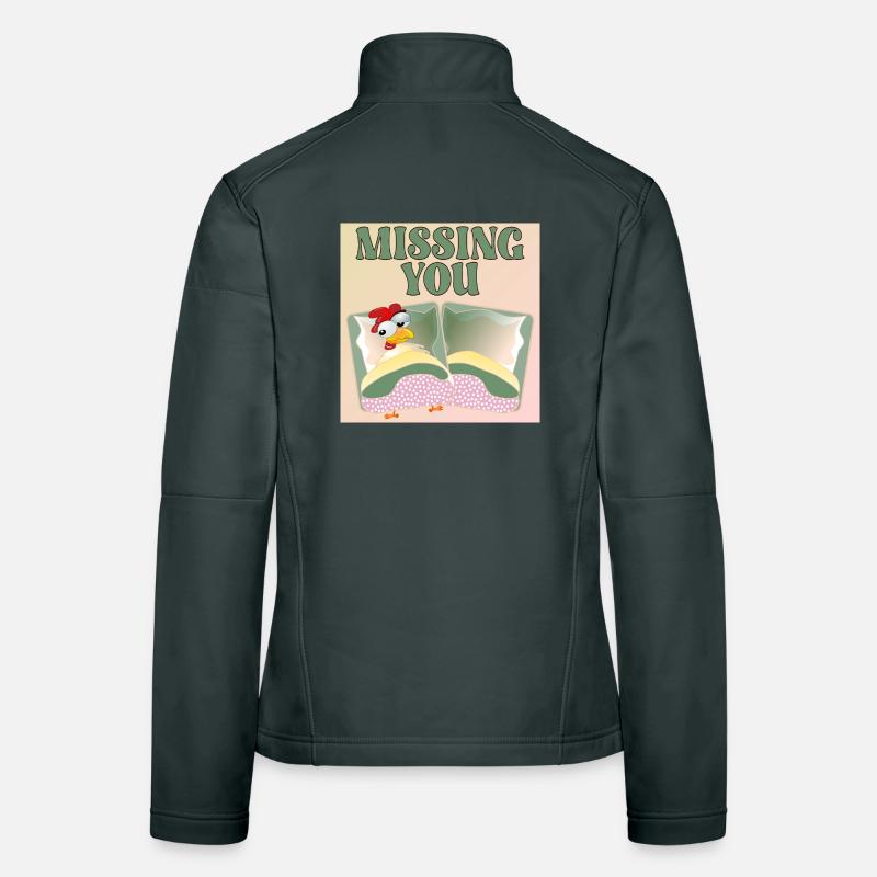 MISSING YOU - HÜHNERBETT Frauen Softshelljacke
