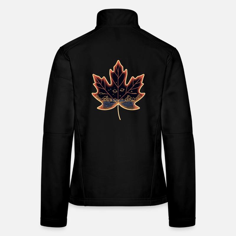 Maple leaf Women's Softshell Jacket