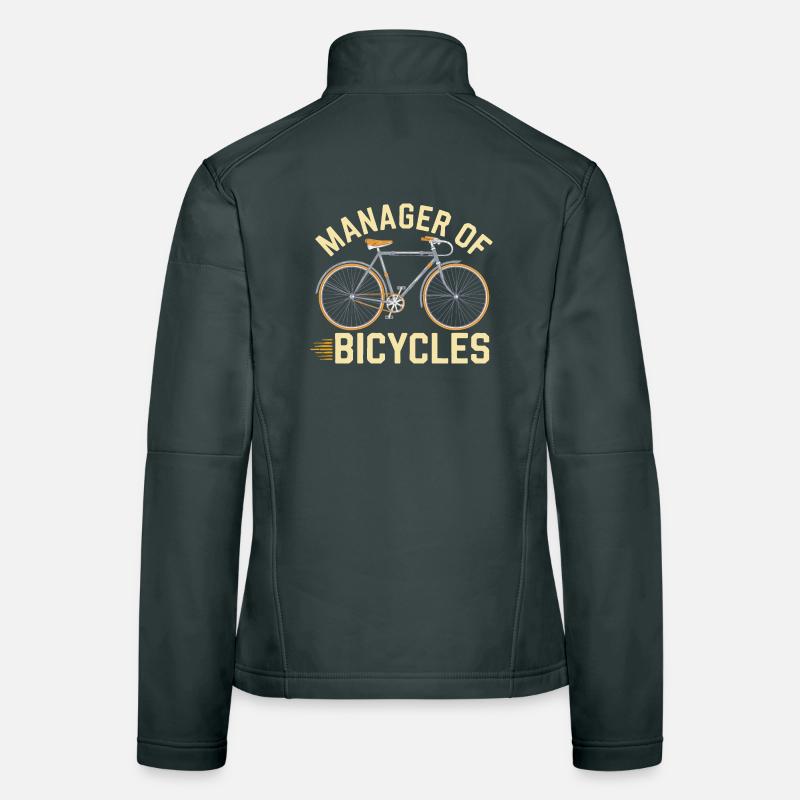 Manager of Bicycles Design Women's Softshell Jacket