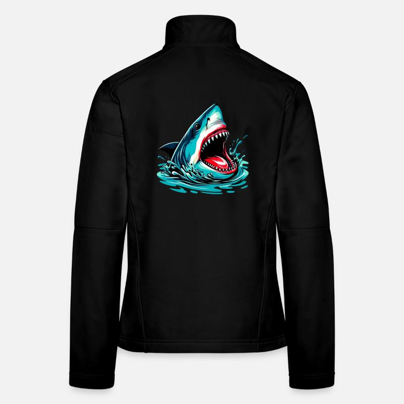 Requin Veste en tissu softshell Femme