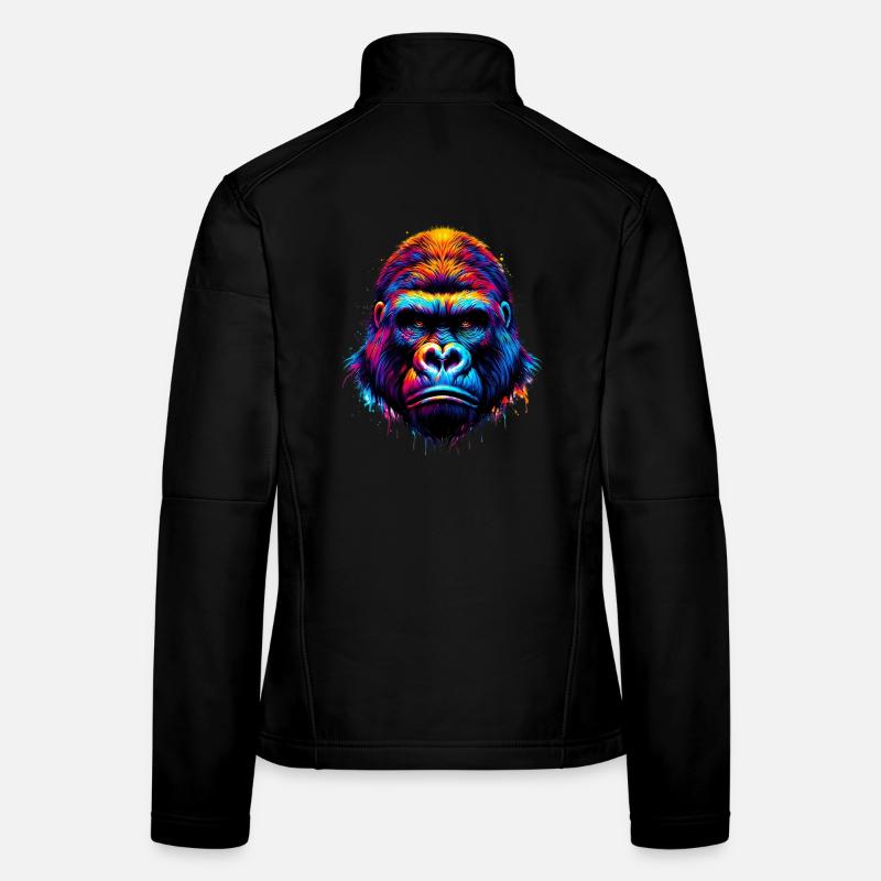 Gorilla Frauen Softshelljacke