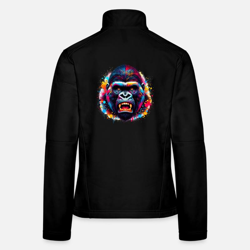 Gorilla Frauen Softshelljacke