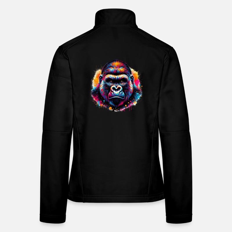 Gorilla Frauen Softshelljacke