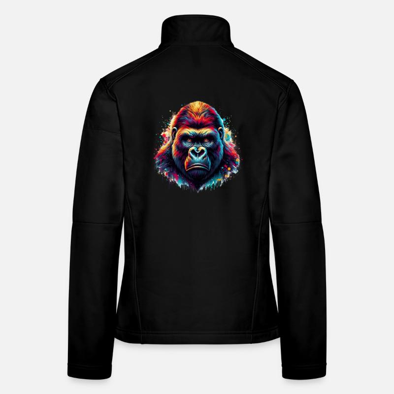Gorilla Frauen Softshelljacke