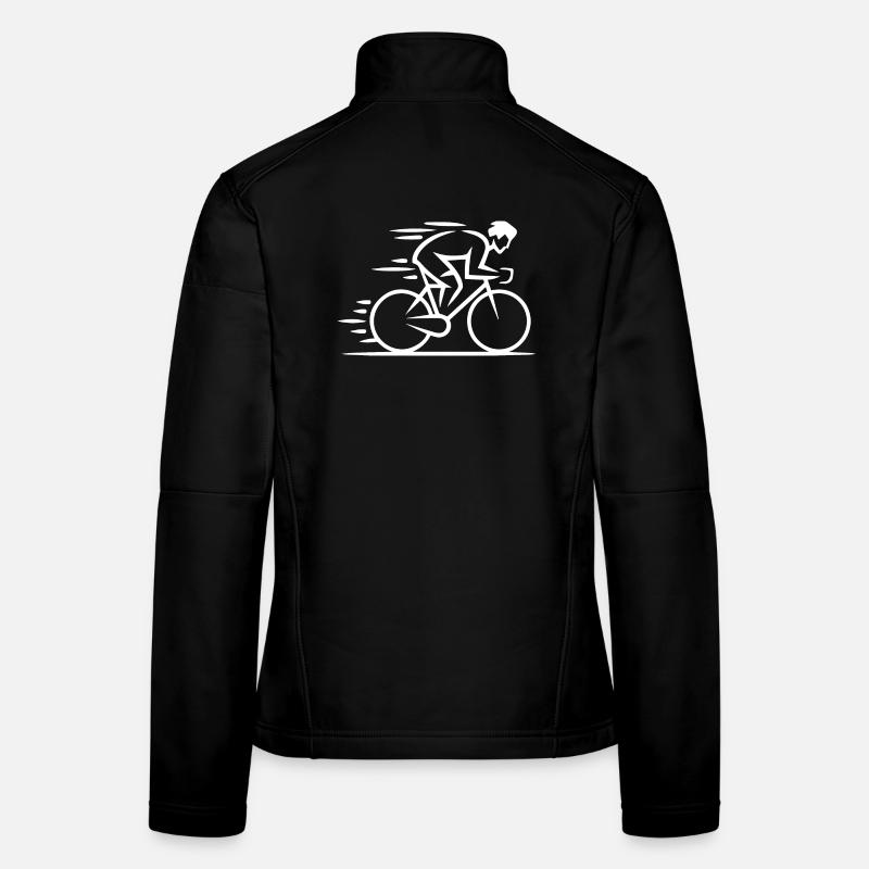 Cycle minimaliste Veste en tissu softshell Femme
