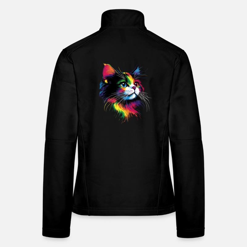 Ragdoll Katze Ragdollkatze Cat Süße Ragdoll Katzen - Frauen Softshelljacke - Schwarz