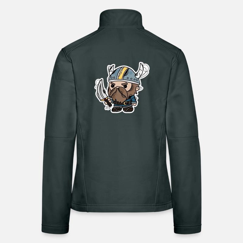 Wikinger Frauen Softshelljacke