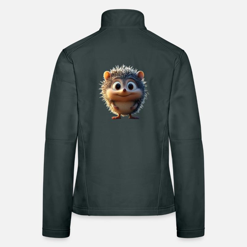 Igel Weißbauchigel Stacheligel Liebe Süßer Igel Frauen Softshelljacke