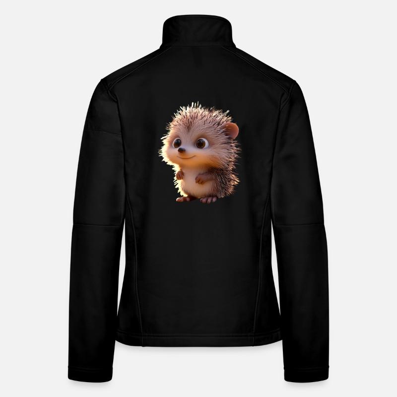 Igel Weißbauchigel Stacheligel Liebe Süßer Igel Frauen Softshelljacke