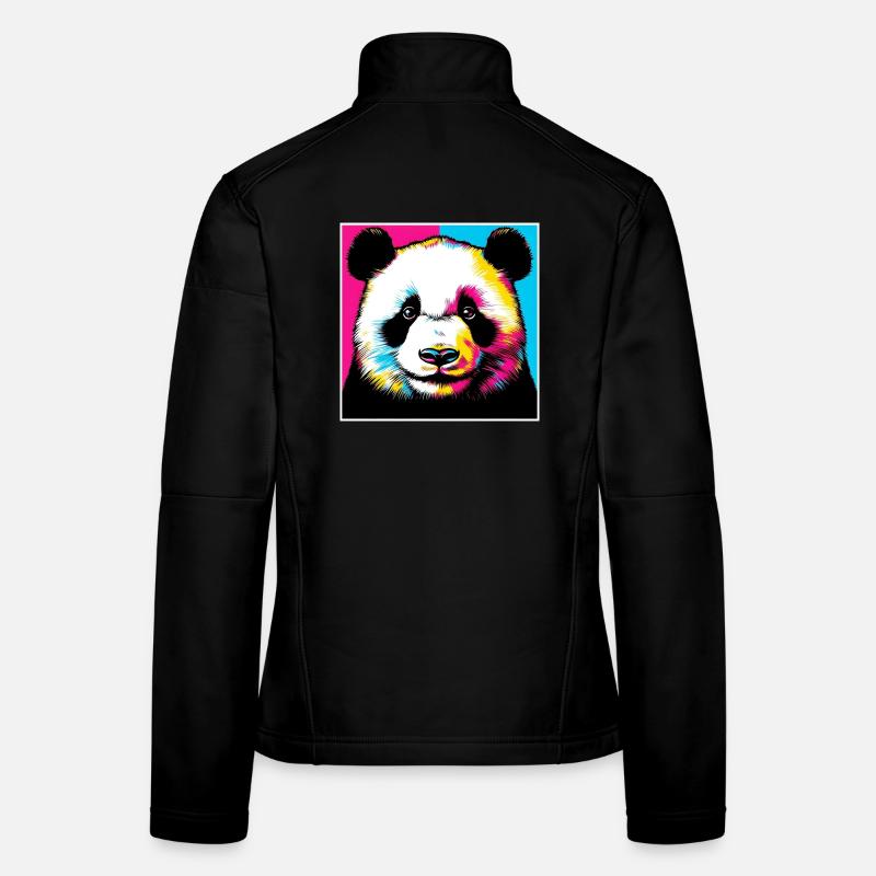 Panda Frauen Softshelljacke