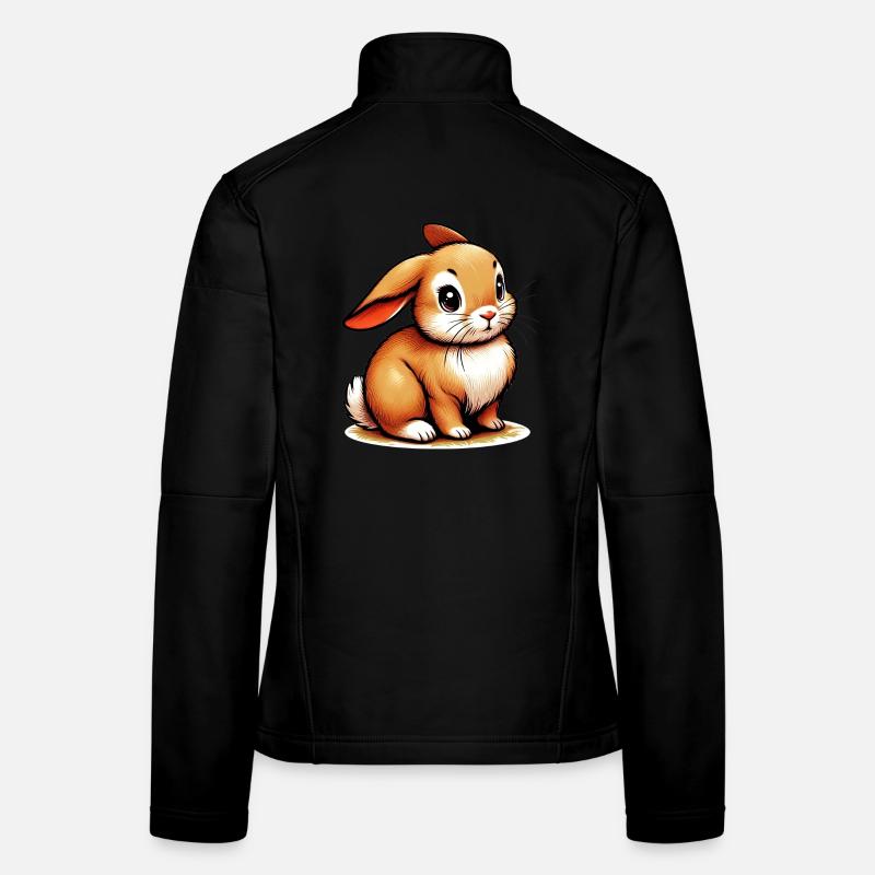 Lapin Veste en tissu softshell Femme