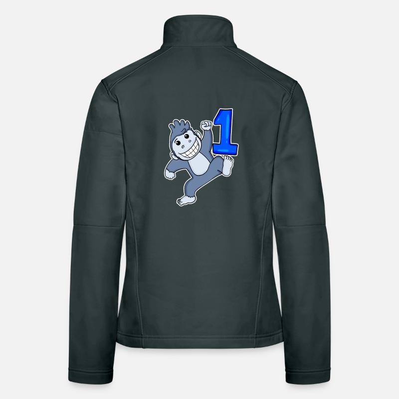 Numéro 1 Numéro Un Veste en tissu softshell Femme