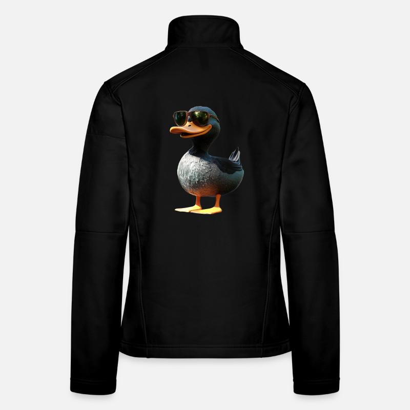 Canard, Canard colvert, Caneton, Caneton, , Canard Veste en tissu softshell Femme