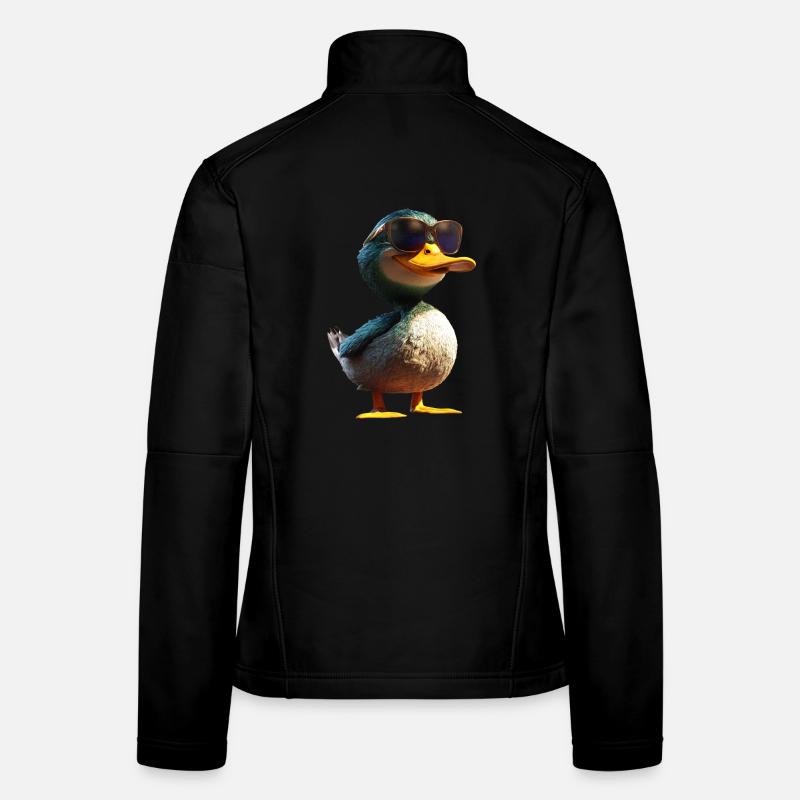 Canard, Canard colvert, Caneton, Caneton, , Canard Veste en tissu softshell Femme