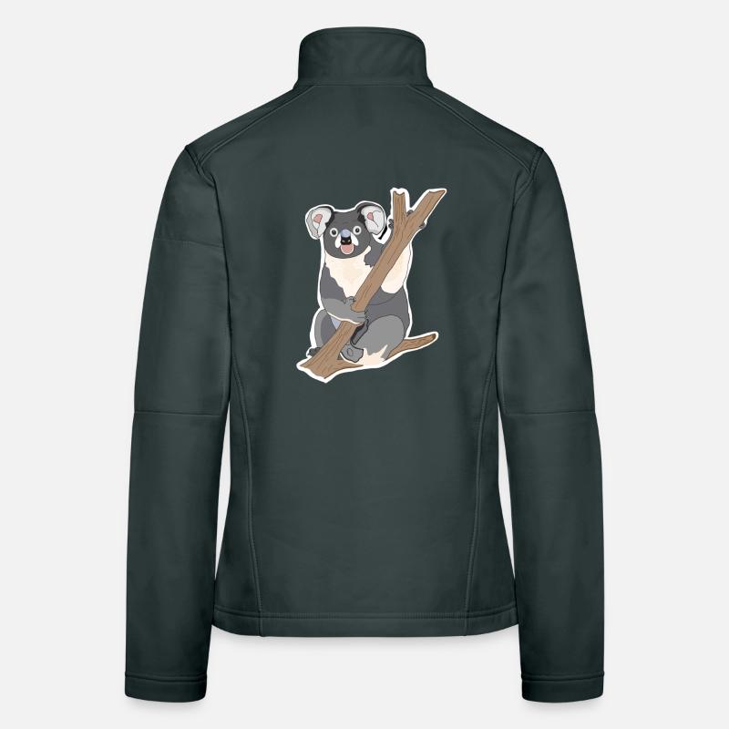 Koala Koala Bear Women's Softshell Jacket