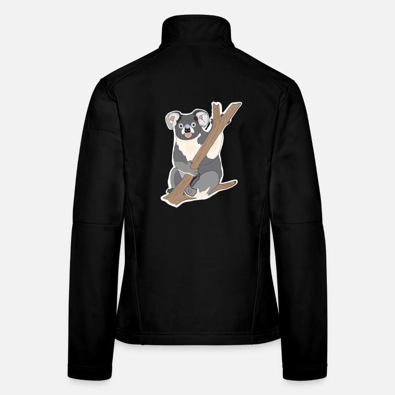 Koala Koala Bear Women's Softshell Jacket