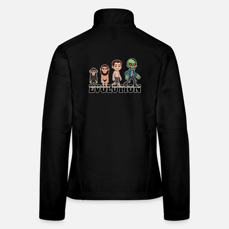 Évolution Zombie Veste en tissu softshell Femme