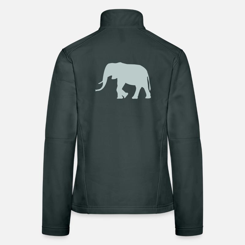 Elefant Frauen Softshelljacke