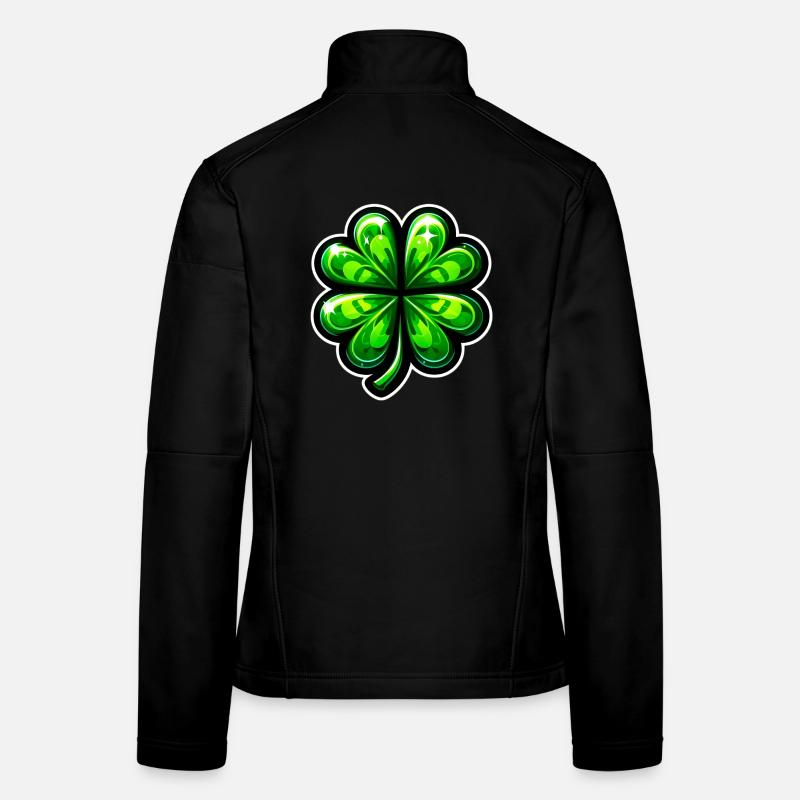 Four-leaf clover Women's Softshell Jacket