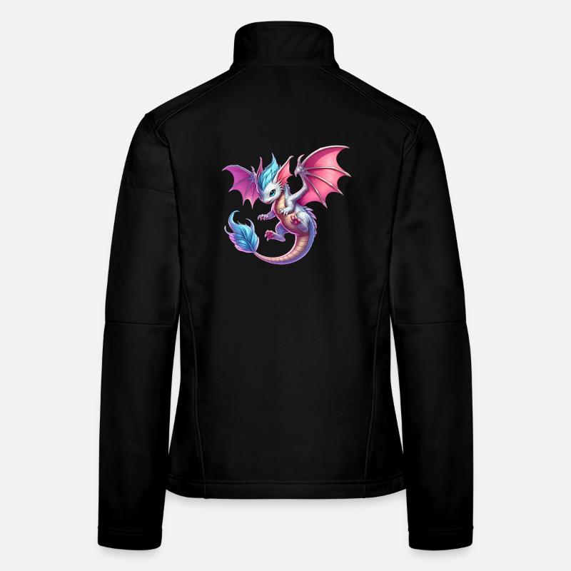 Drache Frauen Softshelljacke