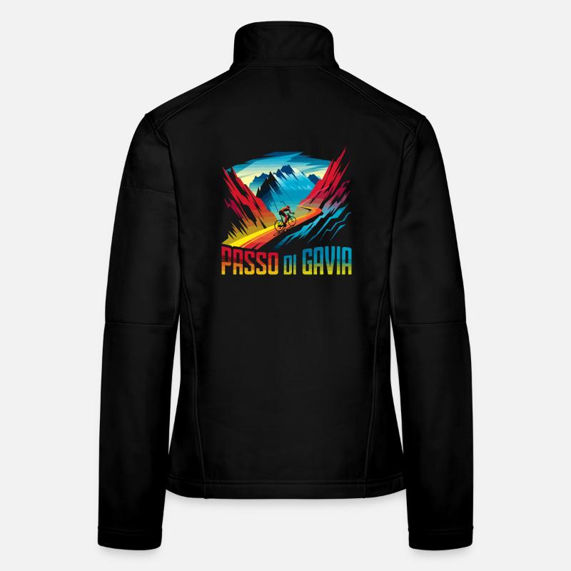 Gavia Pass - Legendary Ascent - Italy Women's Softshell Jacket