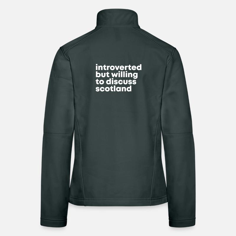 Écosse Veste en tissu softshell Femme
