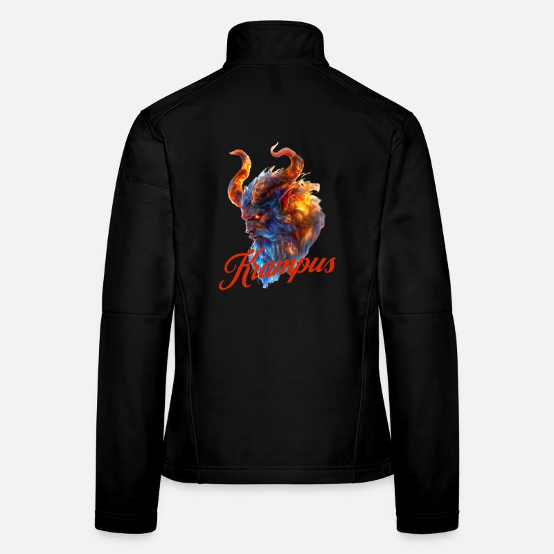 Wilder Krampus Frauen Softshelljacke