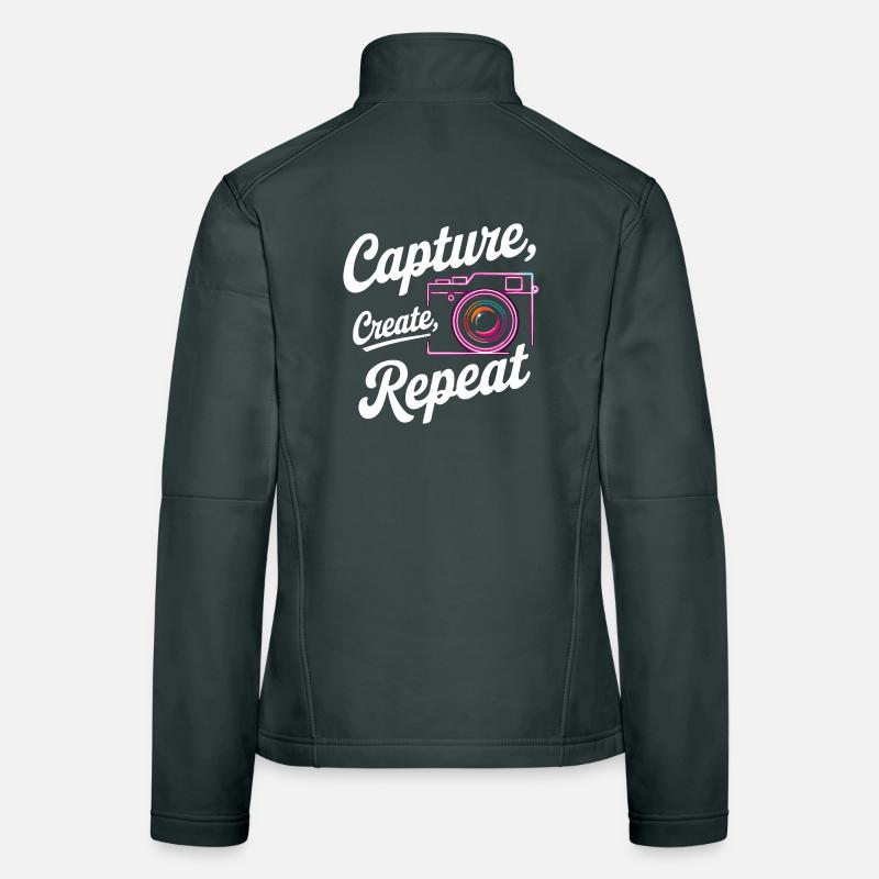 Capture Create Repeat Women's Softshell Jacket