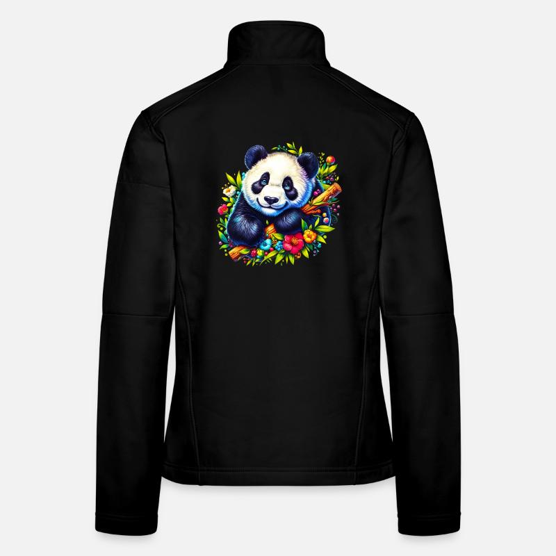 Panda Frauen Softshelljacke