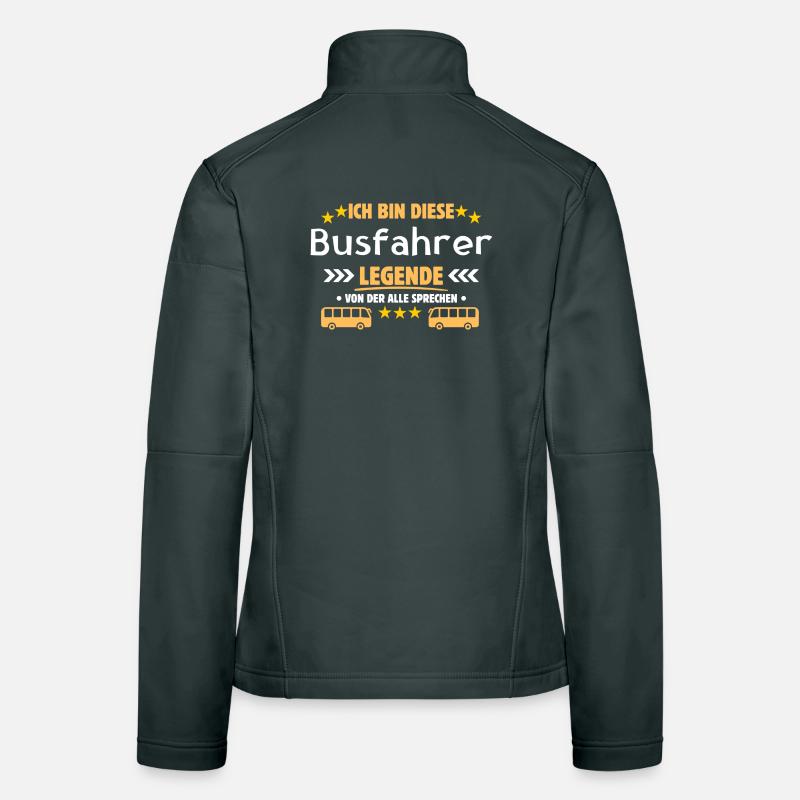 Busfahrer Legende Frauen Softshelljacke