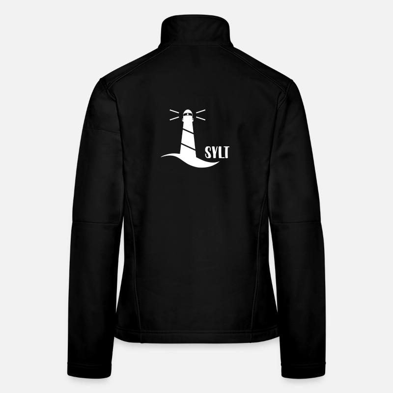 Lighthouse Sylt (white) Women's Softshell Jacket