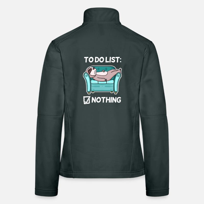 Lustiger Spruch lustige Sprüche - Nichts machen Frauen Softshelljacke