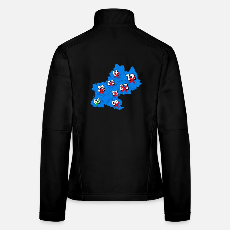 Midi-Pyrénées Region Women's Softshell Jacket