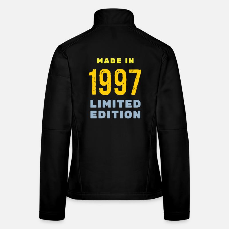 1997 - Frauen Softshelljacke - Schwarz