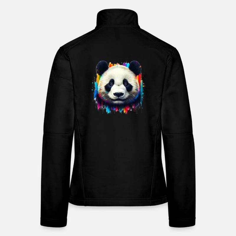 Panda Frauen Softshelljacke