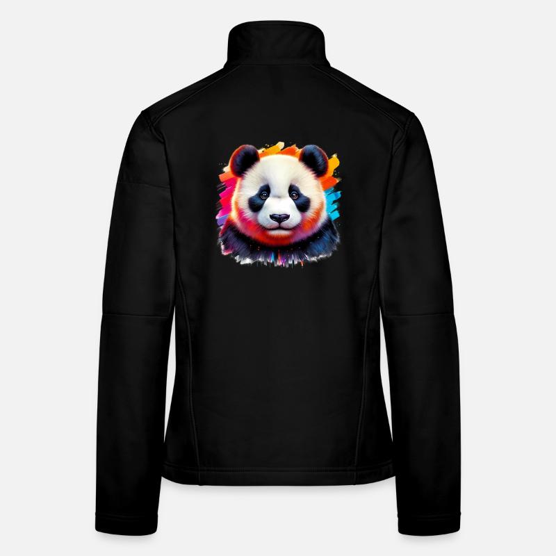 Panda Frauen Softshelljacke