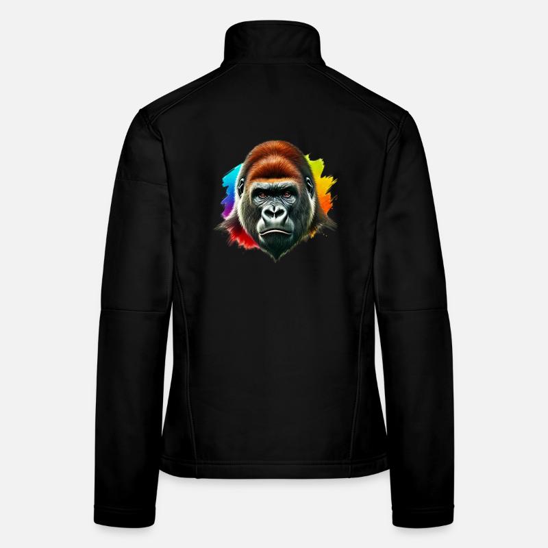 Gorilla Frauen Softshelljacke