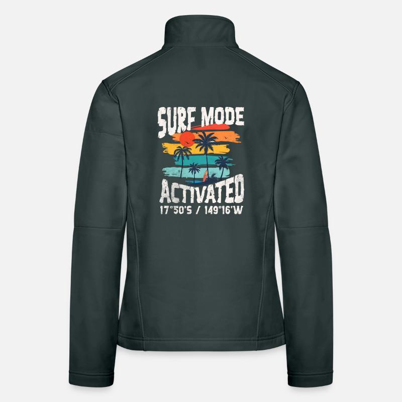 Surf mode activated Copy Women's Softshell Jacket
