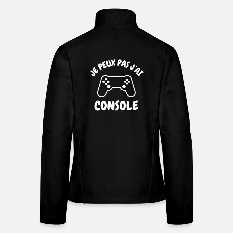 Je peux pas j'ai console Veste en tissu softshell Femme