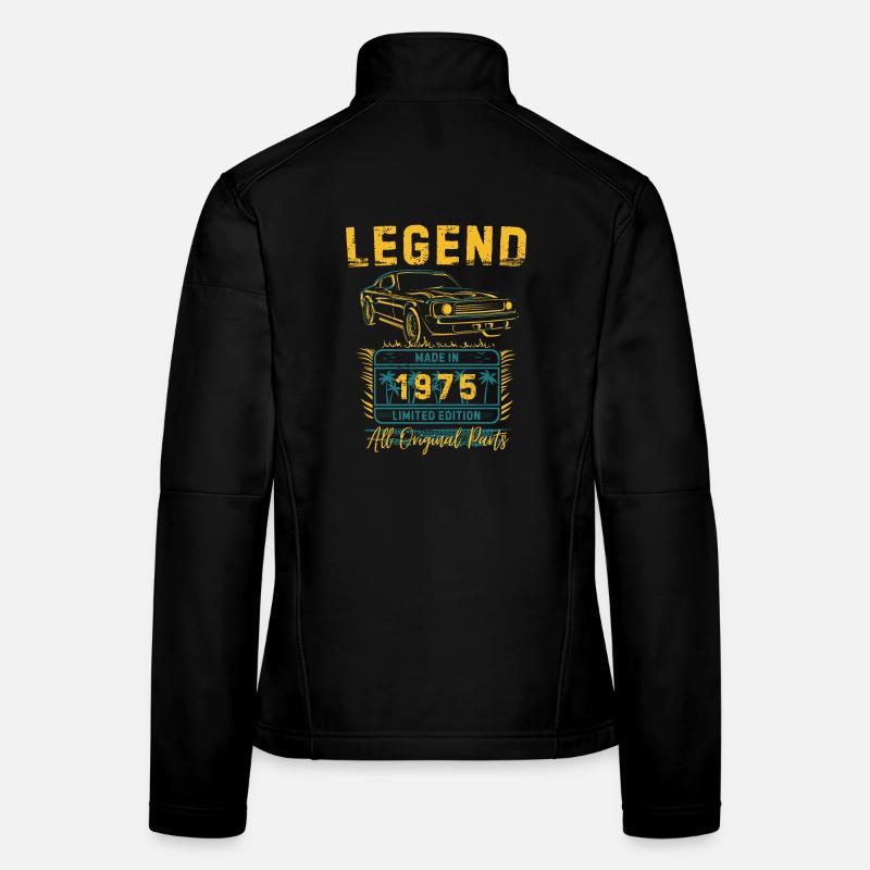 Legend made in 1975 - Women's Softshell Jacket - black