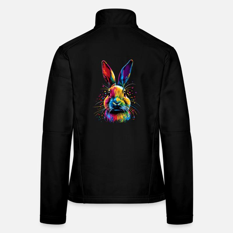 Bunny Rabbit Lover Hare Bunny Cute Bunnies Women's Softshell Jacket