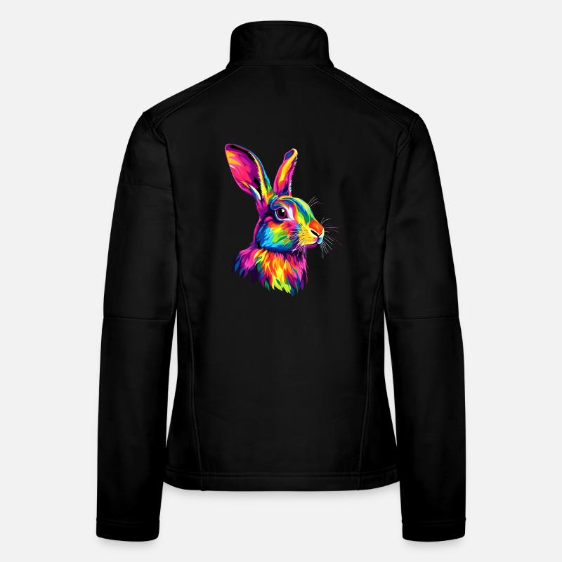 Bunny Rabbit Lover Hare Bunny Cute Bunnies Women's Softshell Jacket