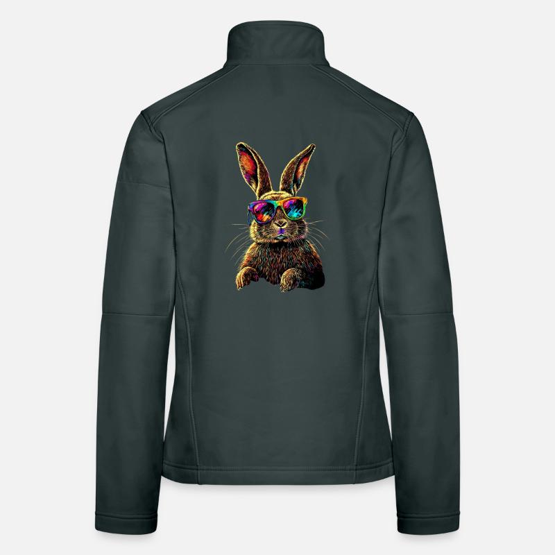Bunny Rabbit Lover Hare Bunny Cute Bunnies Women's Softshell Jacket