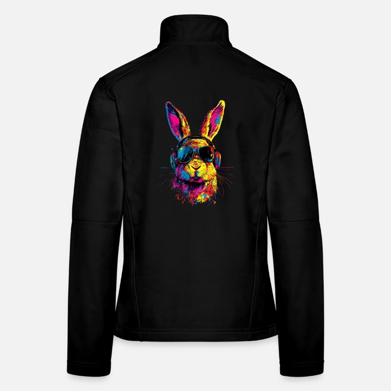 Bunny Rabbit Lover Hare Bunny Cute Bunnies Women's Softshell Jacket