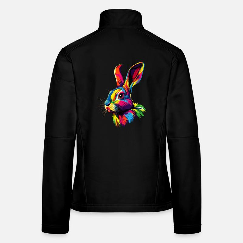 Bunny Rabbit Lover Hare Bunny Cute Bunnies Women's Softshell Jacket