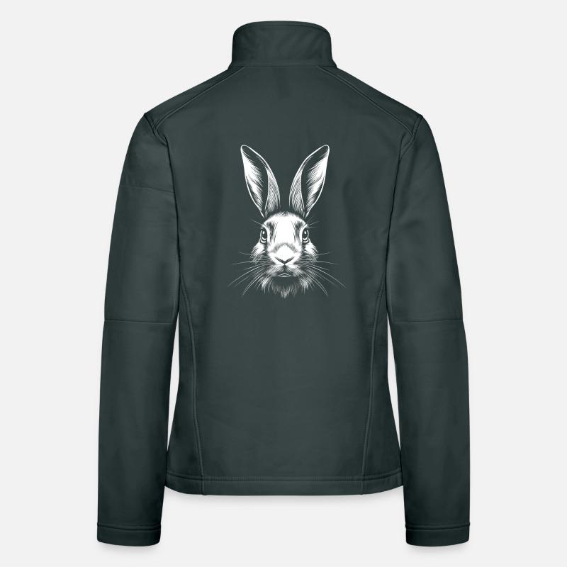 Bunny Rabbit Lover Hare Bunny Cute Bunnies Women's Softshell Jacket